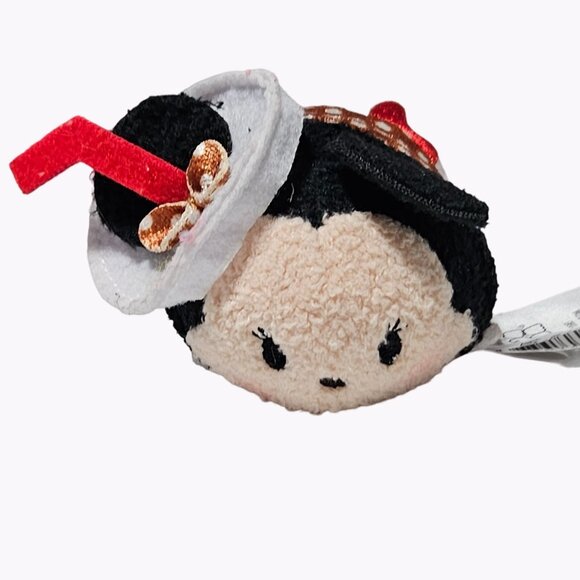 Disney Tsum Tsum Minnie Mouse 3 inch Mini Plush Soda Cup Straw Stuffed Animal - Picture 4 of 8